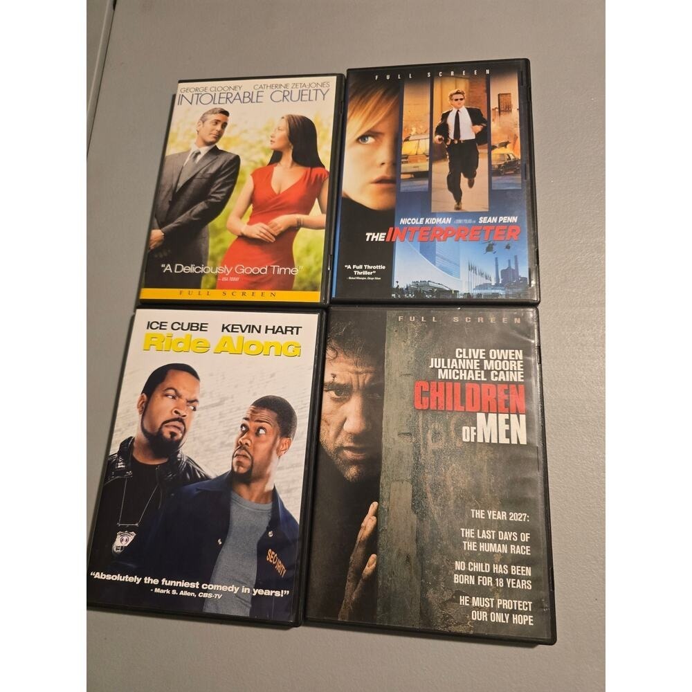 4 DVDs‎ Title in Description